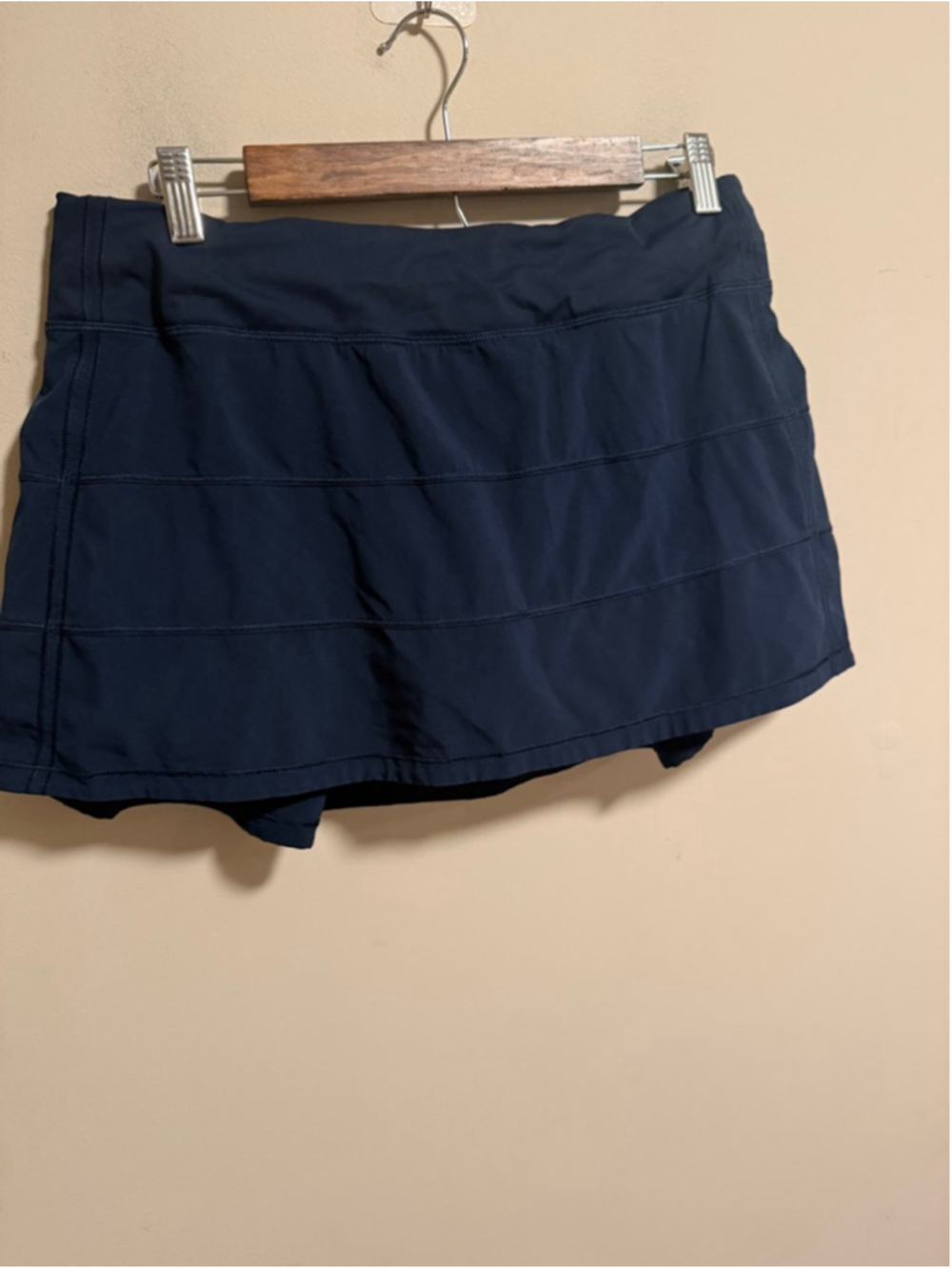 Lululemon Pace Rival Skirt (Regular) *4-way Stretch 13” True Navy- Size 10 - Picture 2 of 4